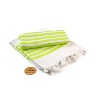 White/Lime Green